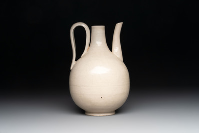A group of six Chinese monochrome ding-type wares, Song/Yuan