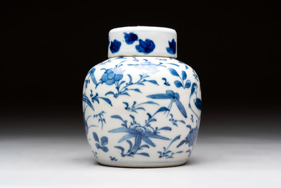 20 Chinese blue and white wares, 19th C.