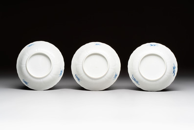 20 Chinese blue and white wares, 19th C.