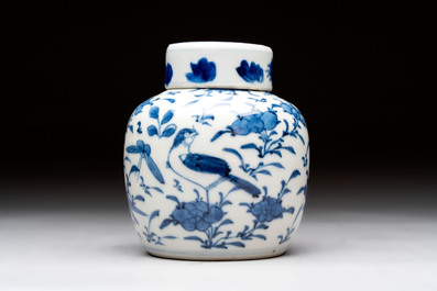 20 Chinese blue and white wares, 19th C.