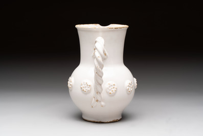 Three plates, a pair of covered vases and a jug, The Netherlands and Spain, 18/19th C.