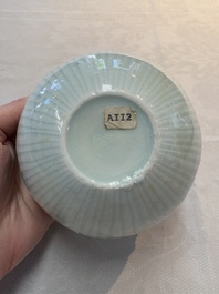 A Chinese russet-glazed qingbai Buddhist bowl, Song or later