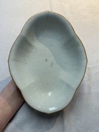 A Chinese famille rose 'Wu Shuang Pu' vase and a tazza, 19/20th C.