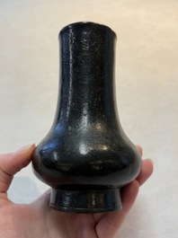 A Chinese bronze vase, 'zhi 觯', Song/Yuan