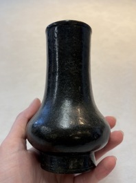 A Chinese bronze vase, 'zhi 觯', Song/Yuan