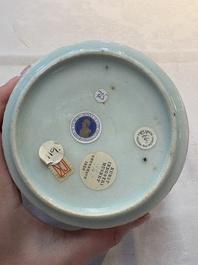 A Chinese qingbai bowl with castor relief design, Song