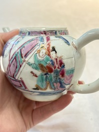 A Chinese famille rose 'Feng Yi Ting 鳳儀亭' teapot, Yongzheng