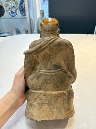 A Chinese fahua Milefo Buddha, Ming