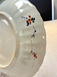 A Chinese famille verte armorial 'Provinces' dish with the arms of Amsterdam, Kangxi