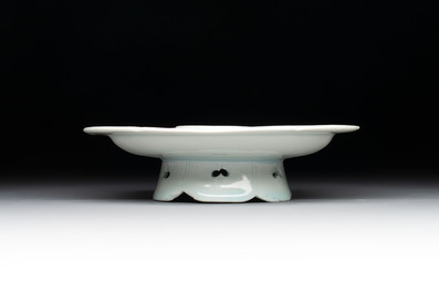 A Chinese qingbai cup stand, Song