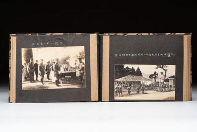 Hiroshi Morimoto 森本博: A photo album of the Japanese Army Academy and Emperor Shōwa, early 20th C.