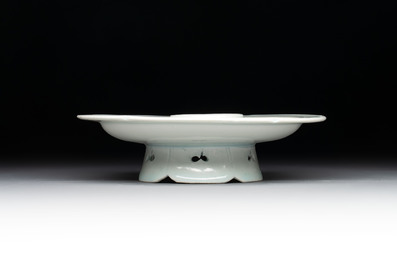 A Chinese qingbai cup stand, Song