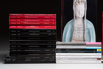 35 Christie's and Bonhams auction catalogues on Asian arts, 2002-2021