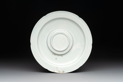 A Chinese qingbai cup stand, Song