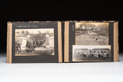 Hiroshi Morimoto 森本博: A photo album of the Japanese Army Academy and Emperor Shōwa, early 20th C.