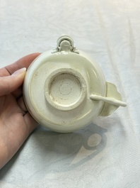 A rare Chinese ding-type handled cup, Song