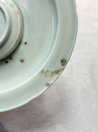 A Chinese qingbai cup stand, Song