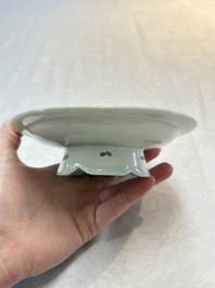 A Chinese qingbai cup stand, Song