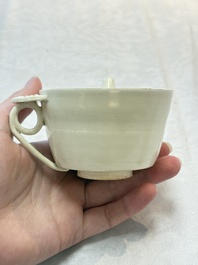 A rare Chinese ding-type handled cup, Song