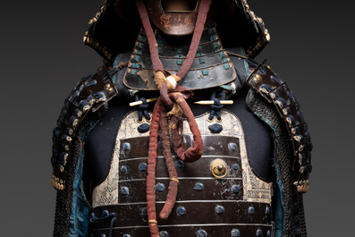 An impressive Japanese samurai armor, Edo, 18th C.