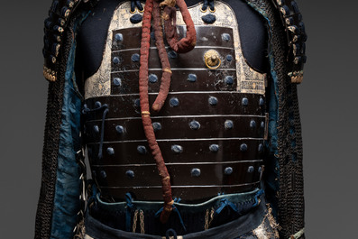 An impressive Japanese samurai armor, Edo, 18th C.