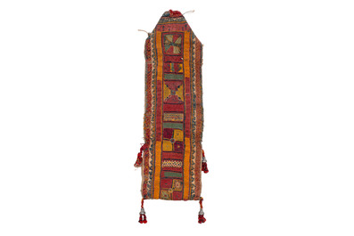 Three Chinese 'Miao' jackets and a pocket, 20th C.