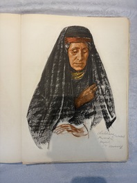 Alexandre Iacovleff (1887-1938): 'La croisi&egrave;re jaune', incl. 44 illustrations, lithography on paper, dated 1931-1932