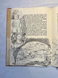 Alexandre Iacovleff (1887-1938): 'La croisi&egrave;re jaune', incl. 44 illustrations, lithography on paper, dated 1931-1932