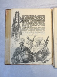 Alexandre Iacovleff (1887-1938): 'La croisi&egrave;re jaune', incl. 44 illustrations, lithography on paper, dated 1931-1932