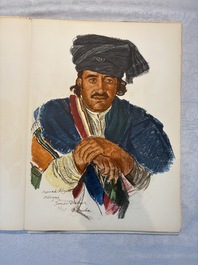 Alexandre Iacovleff (1887-1938): 'La croisi&egrave;re jaune', incl. 44 illustrations, lithography on paper, dated 1931-1932