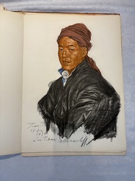 Alexandre Iacovleff (1887-1938): 'La croisi&egrave;re jaune', incl. 44 illustrations, lithography on paper, dated 1931-1932