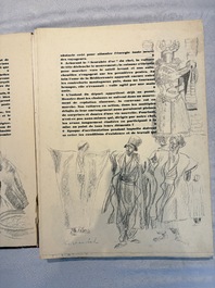 Alexandre Iacovleff (1887-1938): 'La croisi&egrave;re jaune', incl. 44 illustrations, lithography on paper, dated 1931-1932
