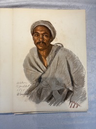 Alexandre Iacovleff (1887-1938): 'La croisi&egrave;re jaune', incl. 44 illustrations, lithography on paper, dated 1931-1932