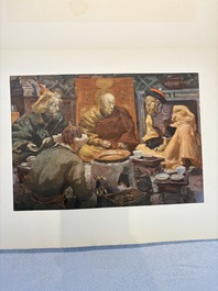 Alexandre Iacovleff (1887-1938): 'La croisi&egrave;re jaune', incl. 44 illustrations, lithography on paper, dated 1931-1932