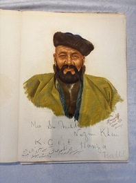 Alexandre Iacovleff (1887-1938): 'La croisi&egrave;re jaune', incl. 44 illustrations, lithography on paper, dated 1931-1932