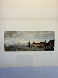 Alexandre Iacovleff (1887-1938): 'La croisi&egrave;re jaune', incl. 44 illustrations, lithography on paper, dated 1931-1932