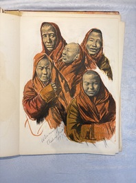 Alexandre Iacovleff (1887-1938): 'La croisi&egrave;re jaune', incl. 44 illustrations, lithography on paper, dated 1931-1932
