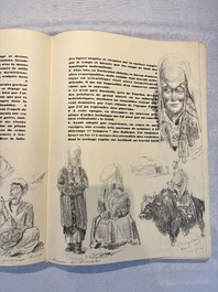 Alexandre Iacovleff (1887-1938): 'La croisi&egrave;re jaune', incl. 44 illustrations, lithography on paper, dated 1931-1932