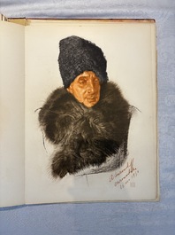 Alexandre Iacovleff (1887-1938): 'La croisi&egrave;re jaune', incl. 44 illustrations, lithography on paper, dated 1931-1932