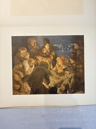 Alexandre Iacovleff (1887-1938): 'La croisi&egrave;re jaune', incl. 44 illustrations, lithography on paper, dated 1931-1932