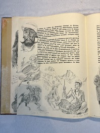 Alexandre Iacovleff (1887-1938): 'La croisi&egrave;re jaune', incl. 44 illustrations, lithography on paper, dated 1931-1932