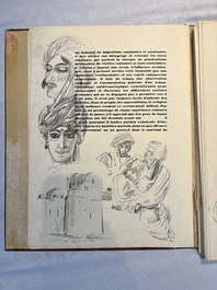 Alexandre Iacovleff (1887-1938): 'La croisi&egrave;re jaune', incl. 44 illustrations, lithography on paper, dated 1931-1932