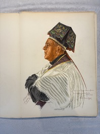 Alexandre Iacovleff (1887-1938): 'La croisi&egrave;re jaune', incl. 44 illustrations, lithography on paper, dated 1931-1932
