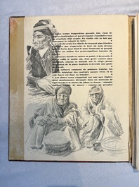 Alexandre Iacovleff (1887-1938): 'La croisi&egrave;re jaune', incl. 44 illustrations, lithography on paper, dated 1931-1932