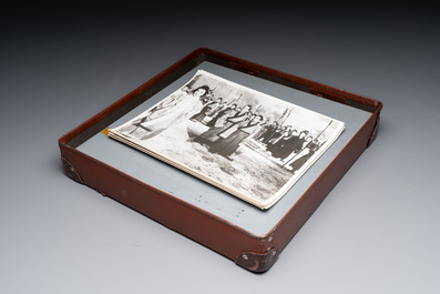 'De Grote Muur' (The Great Wall) part 1 and 2 on 16mm film, with set photographs and original mailing case, dated 1948