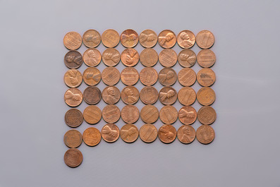 A comprehensive collection of ca. 1.317 British coins, various denominations and including silver coins, 19/20th C.
