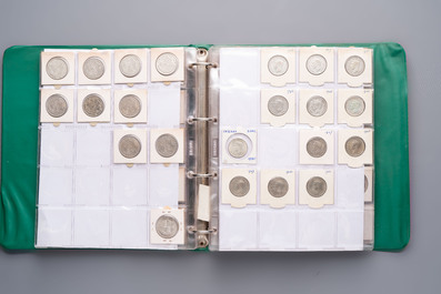 A comprehensive collection of ca. 1.317 British coins, various denominations and including silver coins, 19/20th C.