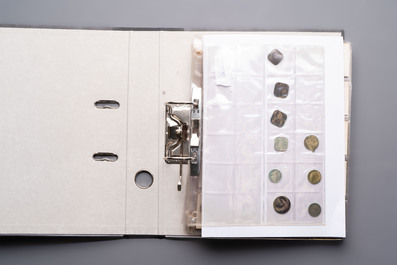 A comprehensive collection of ca. 1.317 British coins, various denominations and including silver coins, 19/20th C.