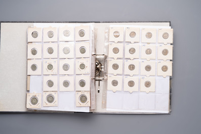 A comprehensive collection of ca. 1.317 British coins, various denominations and including silver coins, 19/20th C.