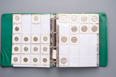 A comprehensive collection of ca. 1.317 British coins, various denominations and including silver coins, 19/20th C.